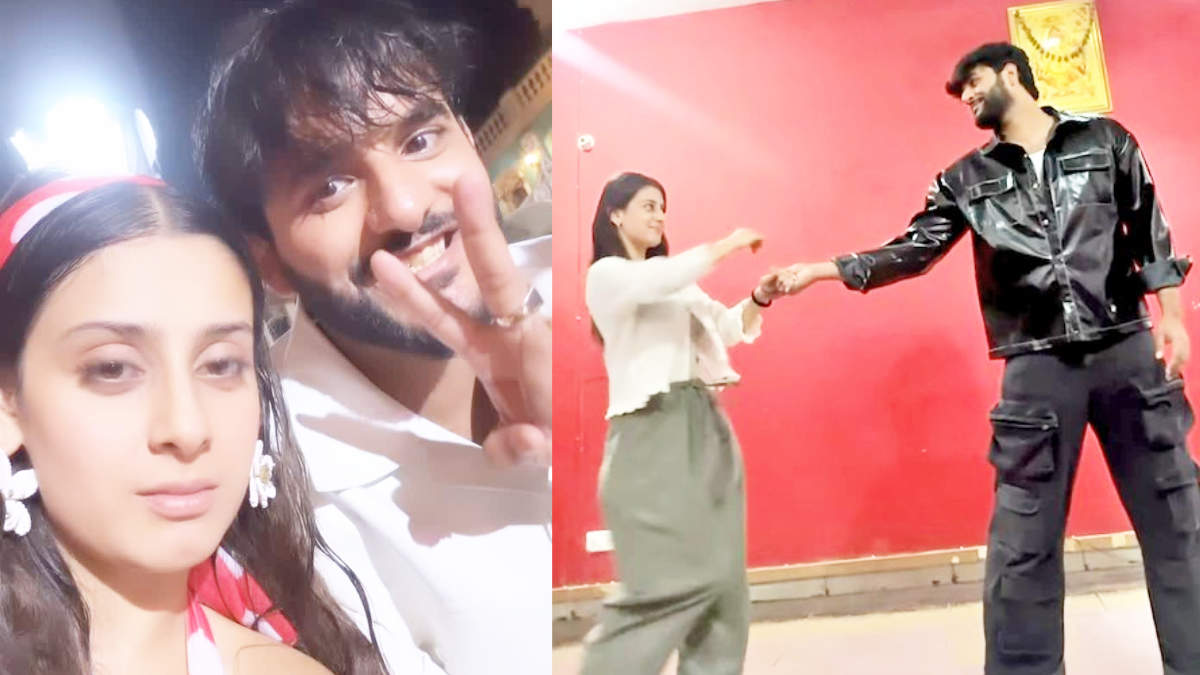 Abhishek Malhan and Isha Malviya’s dance rehearsal video is going viral