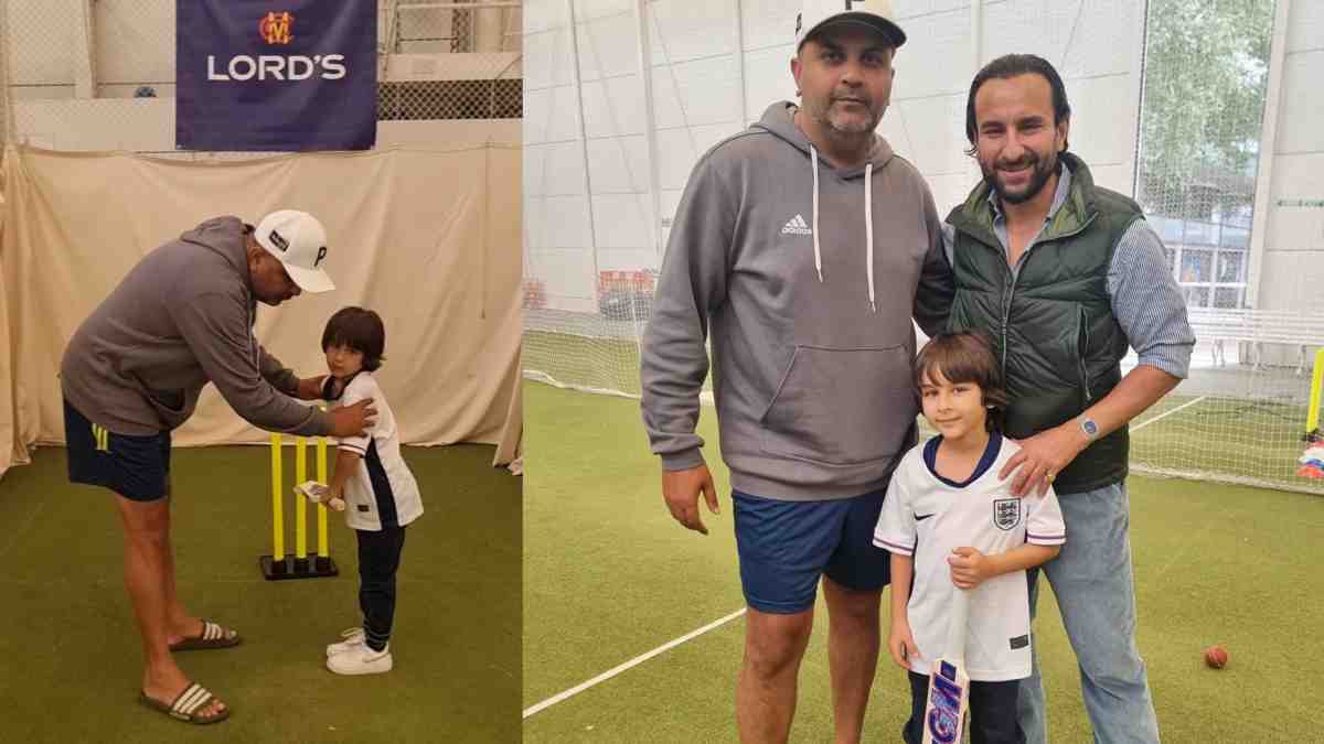 Saif Ali Khan spell out cricketing legacy of his family to his son Taimur Ali Khan