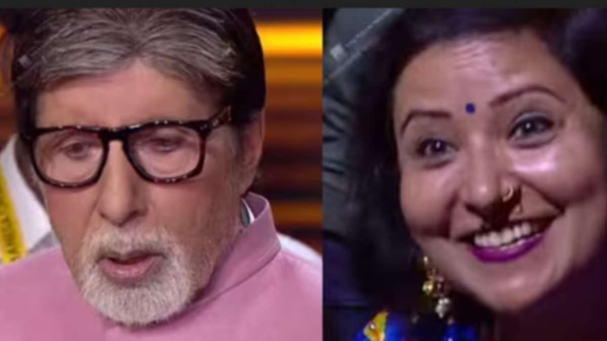 KBC 16: Amitabh Bachchan teases woman in audience