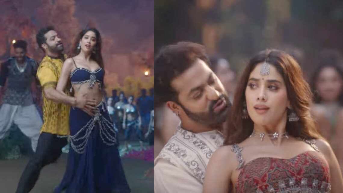 NTR Jr. And Janhvi Kapoor's Sizzling Dance In 'Daavudi' Song From ...