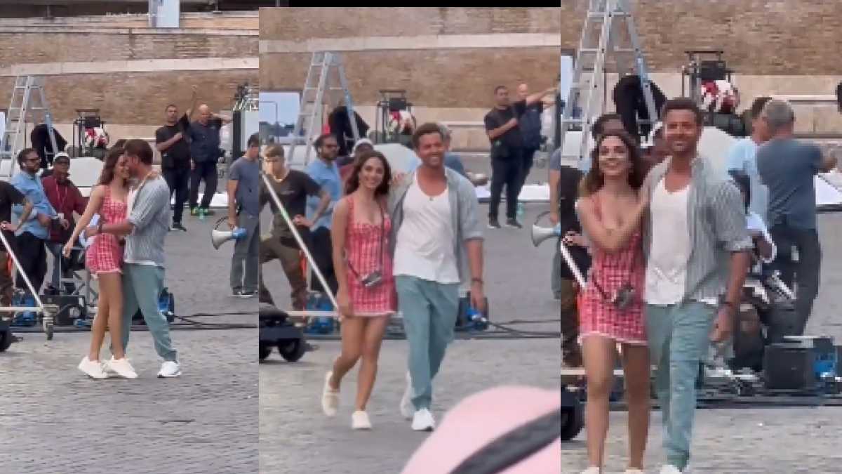 Hrithik Roshan and Kiara Advani's dance video goes viral from the sets of War 2 - Glamsham