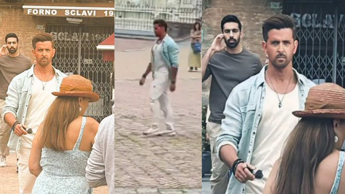 War 2: Hrithik Roshan’s stylish look in a leaked video from Italy; Fan says, “Mission Impossible level ka production lag raha hai”