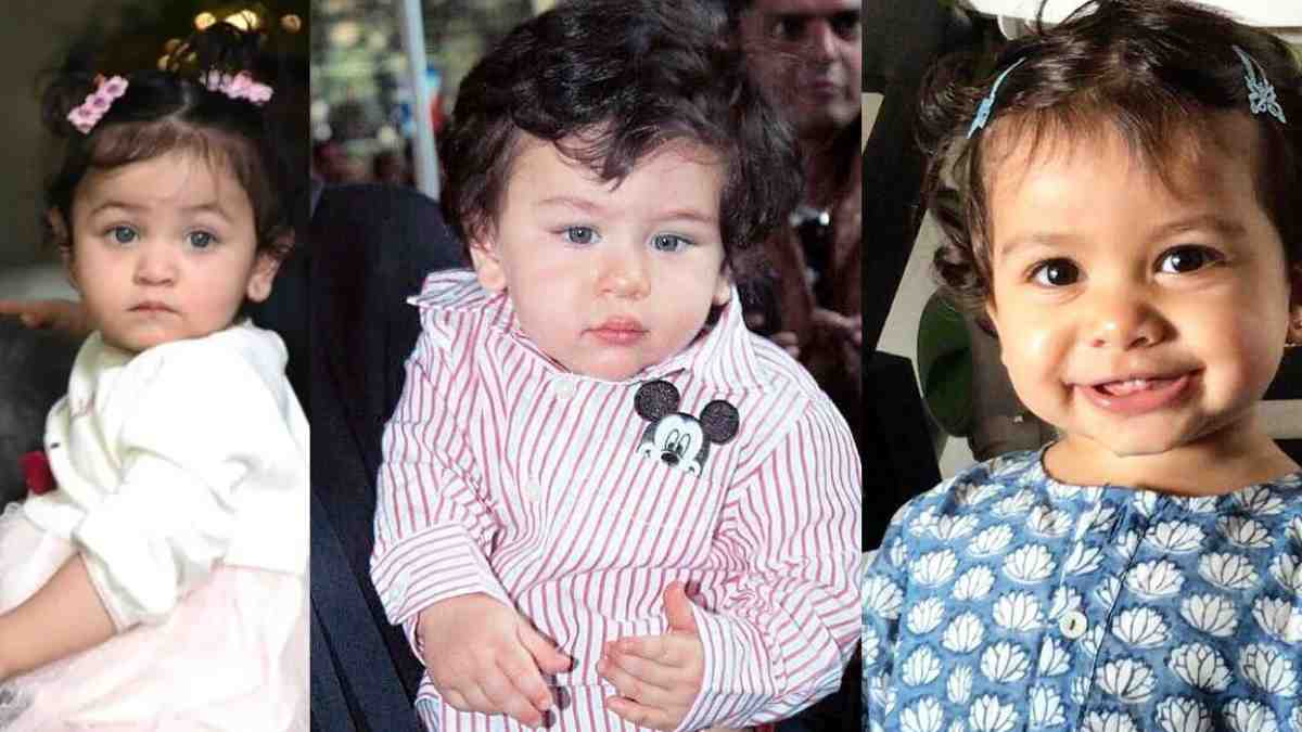 Raha Kapoor to Taimur Ali Khan meet the most stylish kids of bollywood