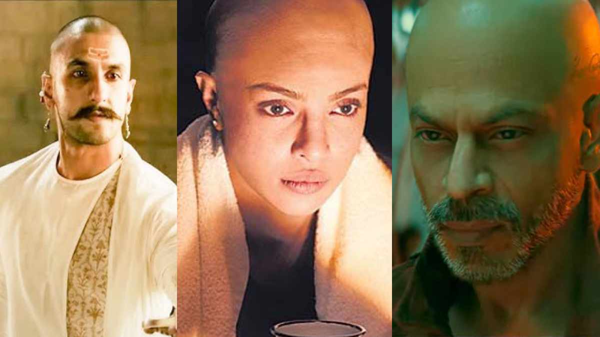 Ranveer Singh to Shah Rukh Khan: Bollywood celebs who rocked the bald look