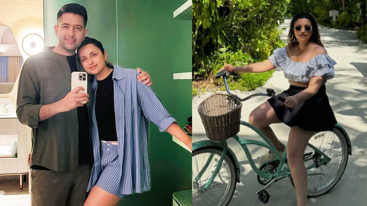 Parineeti Chopra shares unseen pictures with husband Raghav Chadha from their first wedding anniversary