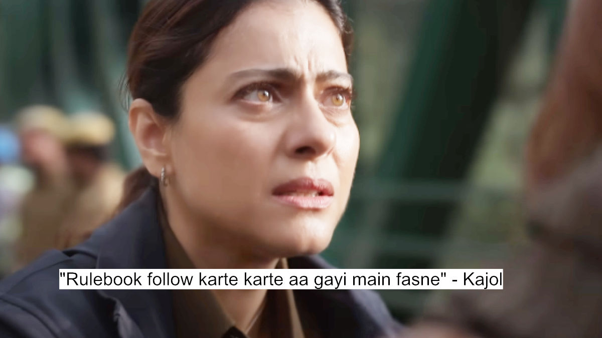 Rulebook follow karte karte aa gayi main fasne - Kajol