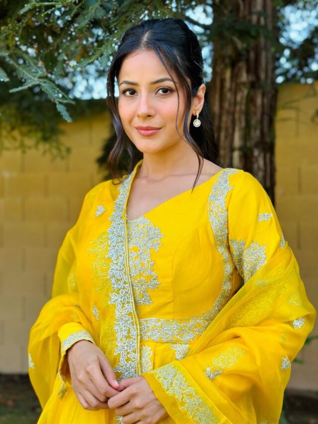 Navratri 2024 Day 1: Shehnaaz Gill to Shraddha Kapoor celebs flaunt yellow outfits