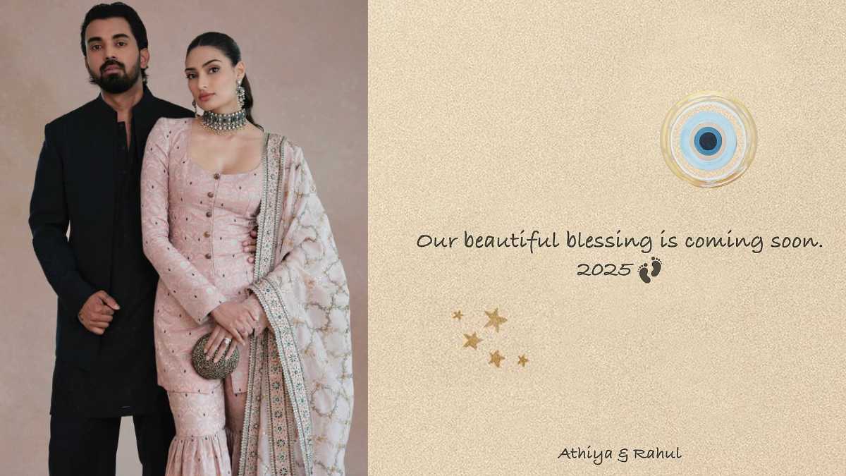 Athiya Shetty and KL Rahul announce pregnancy, Expecting baby in 2025