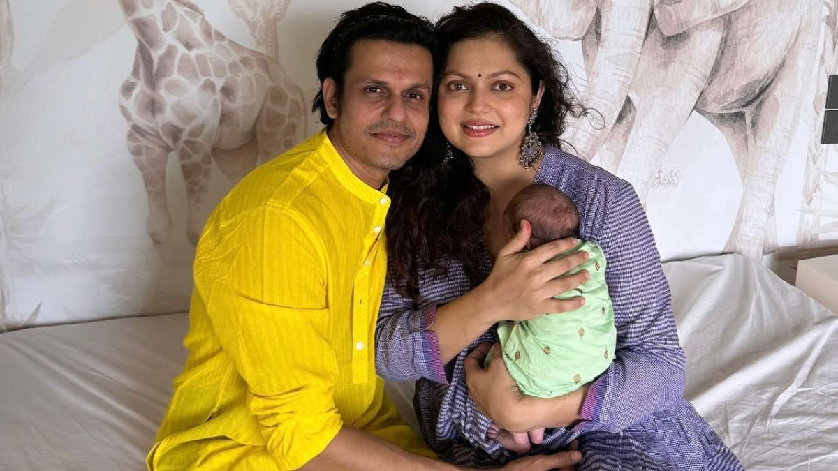 Drashti Dhami and Neeraj Khemka share first glimpse of their daughter