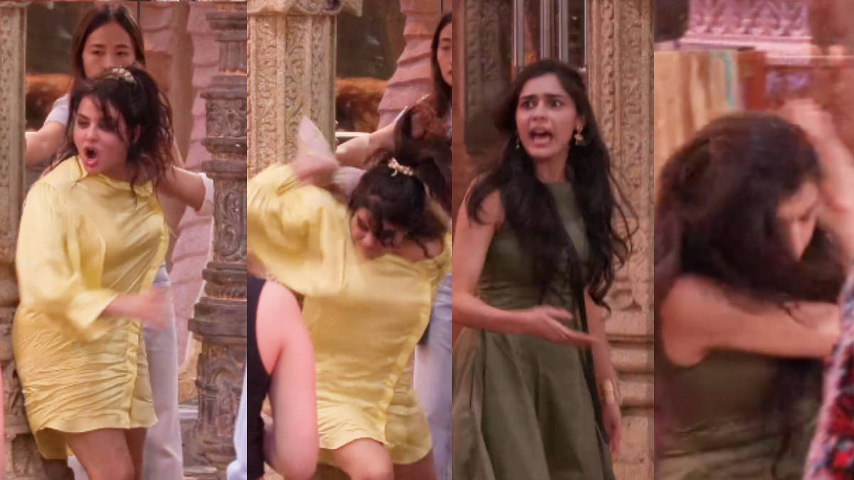 Bigg Boss 18: Sara Arfeen Khan fights with Vivian Dsena and Eisha Singh throws cushion on her in anger