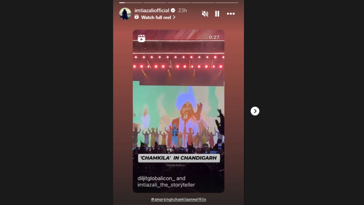imtiaz ali instagram story