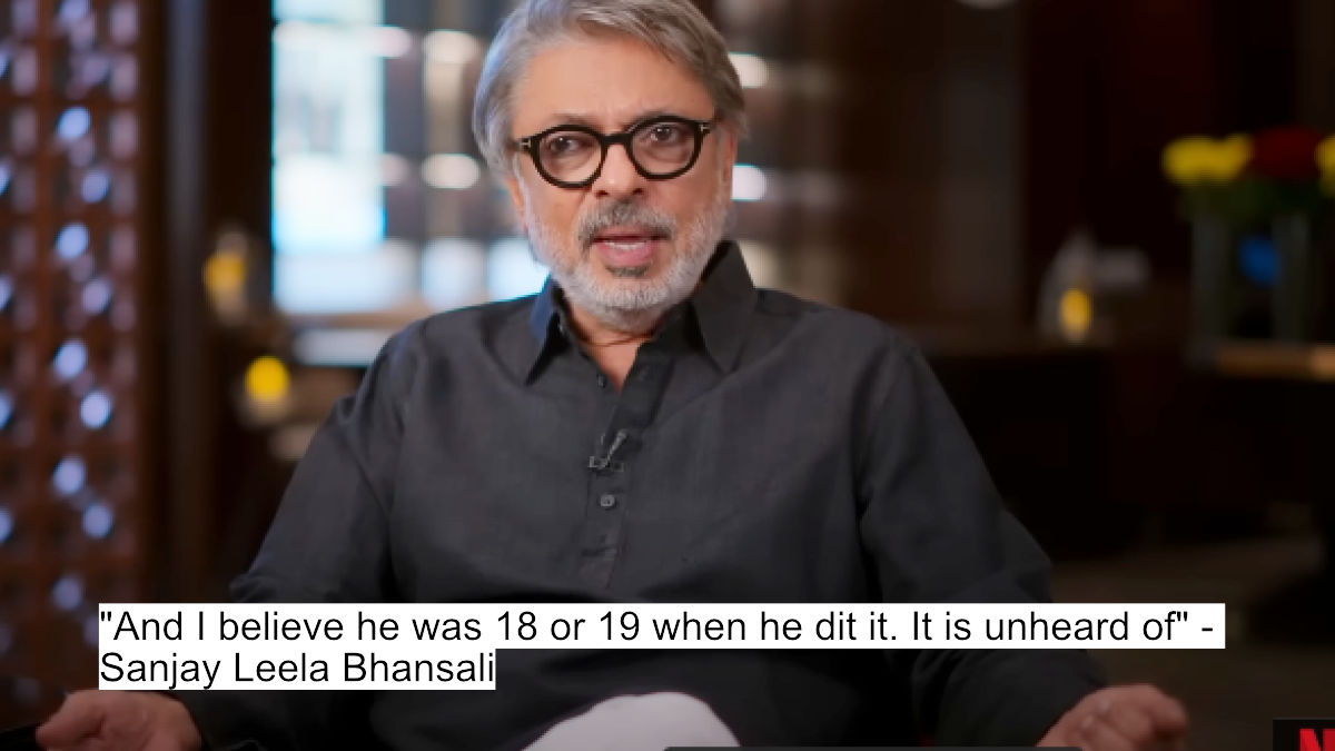 The Roshans Opens Up! Emotional Dialogues From The Documentary Will Leave You Inspired 4 and i believe he was 18 or 19 when he dit it. it is unheard of - sanjay leela bhansali