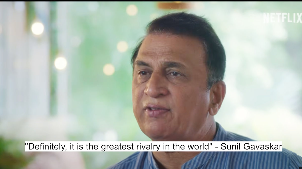 definitely, it is the greatest rivalry in the world - sunil gavaskar