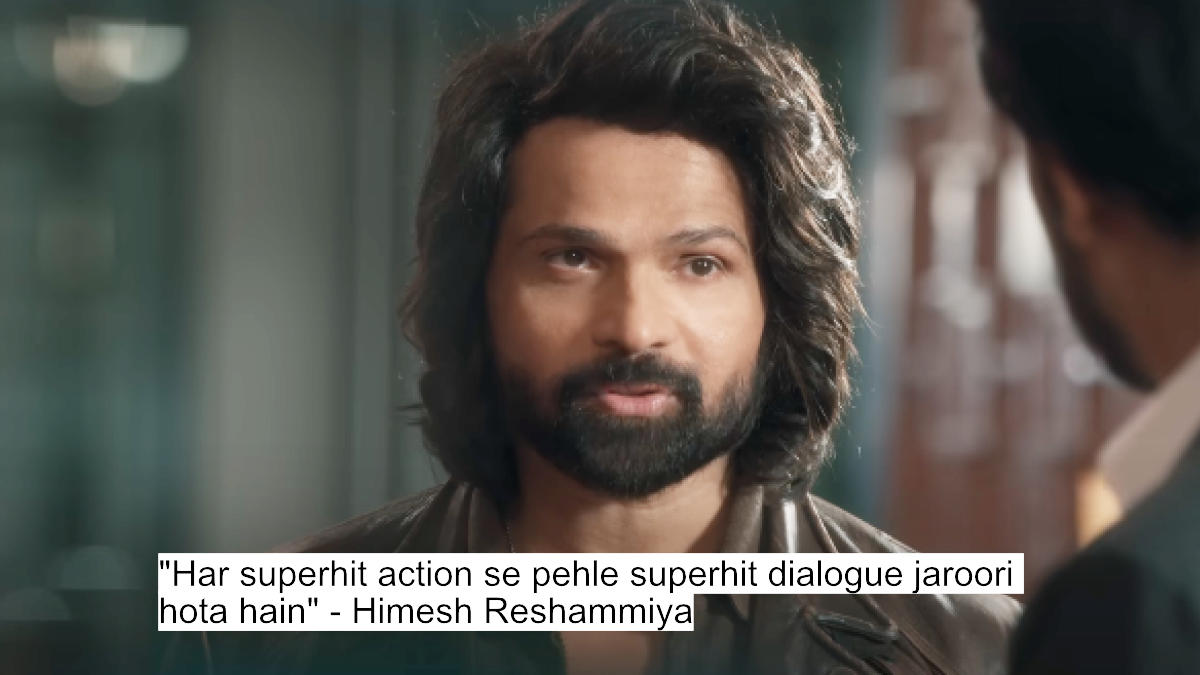 har superhit action se pehle superhit dialogue jaroori hota hain - himesh reshammiya