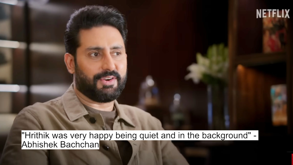 The Roshans Opens Up! Emotional Dialogues From The Documentary Will Leave You Inspired 9 hrithik was very happy being quiet and in the background - abhishek bachchan