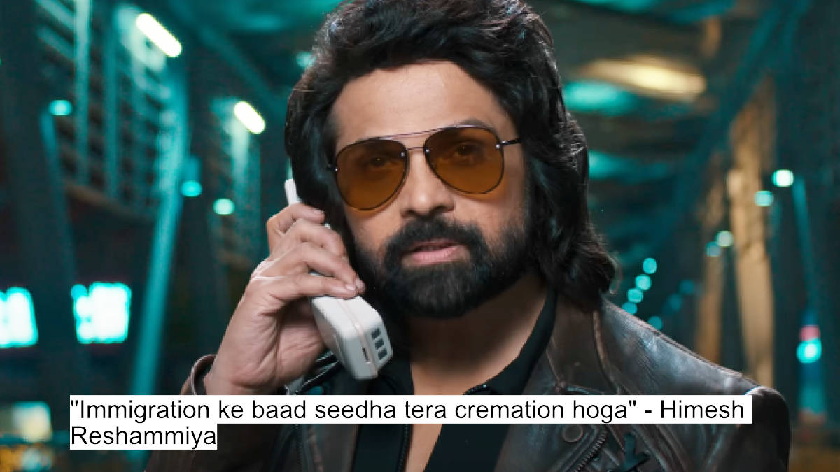 immigration ke baad seedha tera cremation hoga - himesh reshammiya