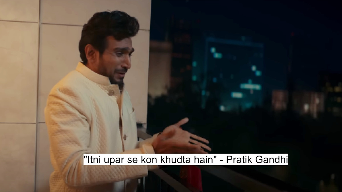 itni upar se kon khudta hain - pratik gandhi