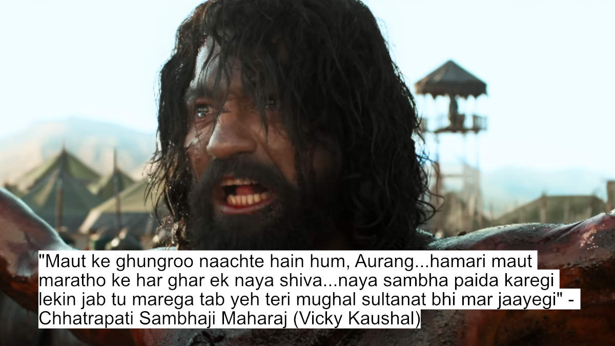 Vicky Kaushal As Sambhaji Maharaj'S Chhaava Dialogues Will Give You Goosebumps As He Fights Against Akshaye Khanna As Aurangzeb 13 mautke~1