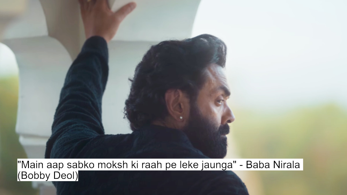 The Godman Has Spoken! Bobby Deol As Baba Nirala'S Most Iconic Dialogues From Aashram 3 14 main aap sabko moksh ki raah pe leke jaunga - baba nirala (bobby deol)