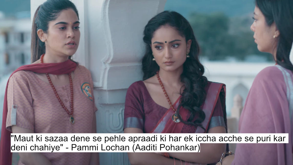 The Godman Has Spoken! Bobby Deol As Baba Nirala'S Most Iconic Dialogues From Aashram 3 11 maut ki sazaa dene se pehle apraadi ki har ek iccha acche se puri kar deni chahiye- pammi lochan (aaditi pohankar)