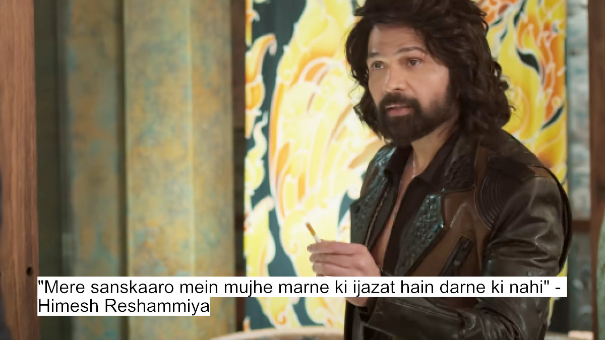mere sanskaaro mein mujhe marne ki ijazat hain darne ki nahi - himesh reshammiya