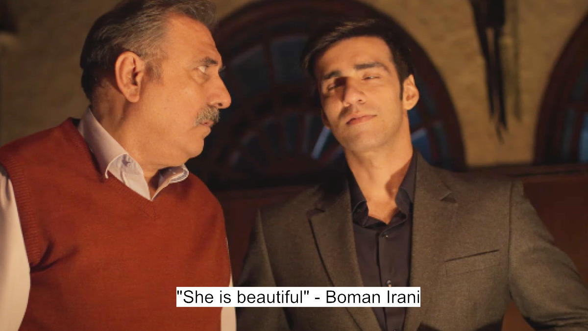 she is beautiful - boman irani