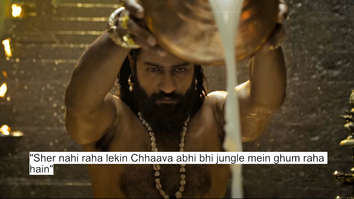 Vicky Kaushal As Sambhaji Maharaj'S Chhaava Dialogues Will Give You Goosebumps As He Fights Against Akshaye Khanna As Aurangzeb 1 sher nahi raha lekin chhaava abhi bhi jungle mein ghum raha hain