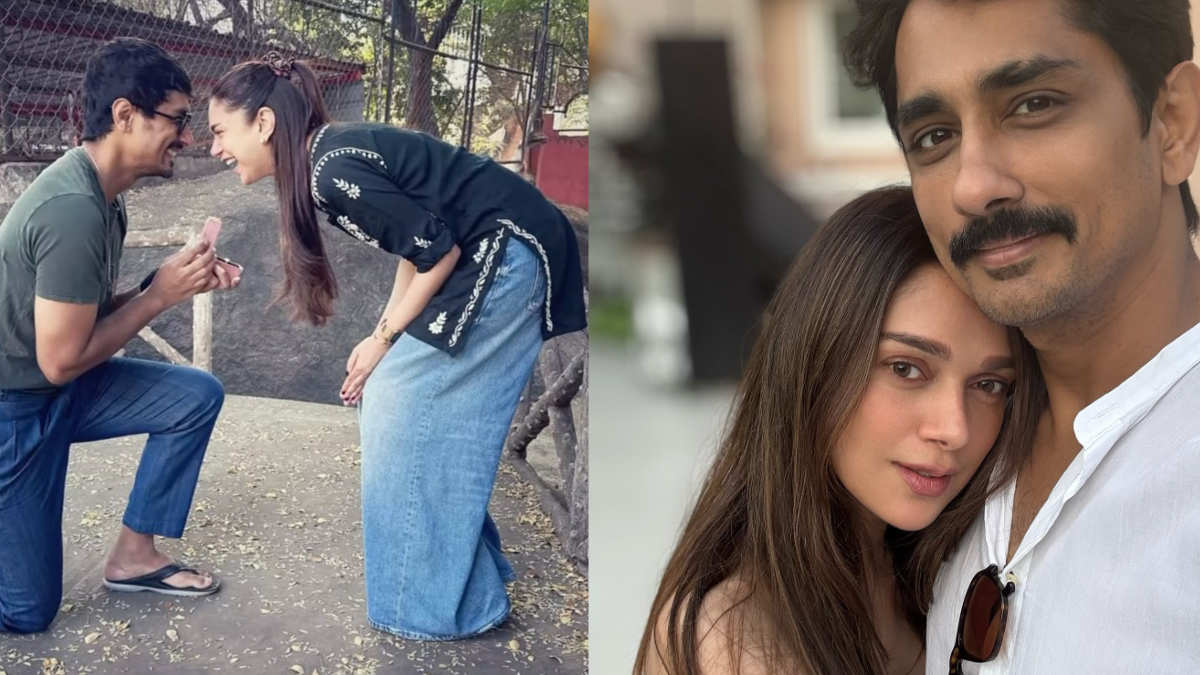 Siddharth’s proposal was anything but ordinary! Aditi Rao Hydari’s unseen photo reveals the intimate moment