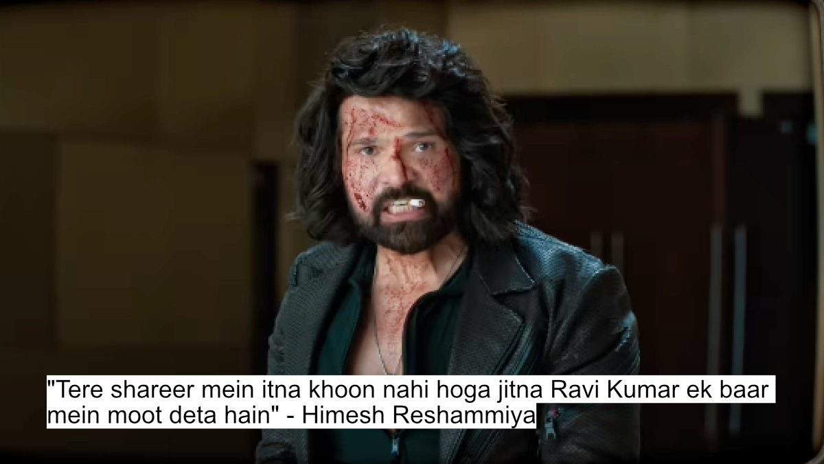 tere shareer mein itna khoon nahi hoga jitna ravi kumar ek baar mein moot deta hain - himesh reshammiya