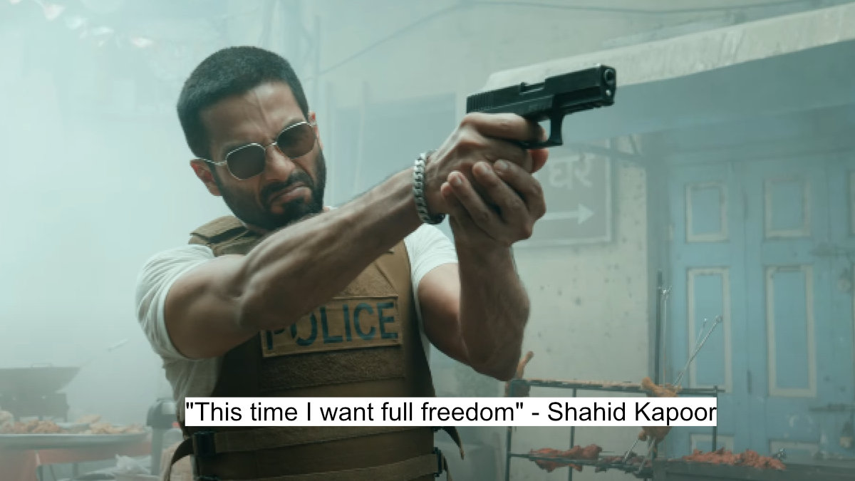this time i want full freedom - shahid kapoor