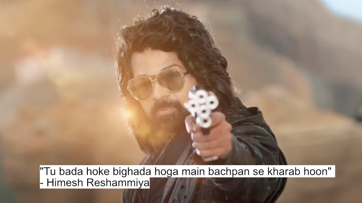 tu bada hoke bighada hoga main bachpan se kharab hoon - himesh reshammiya