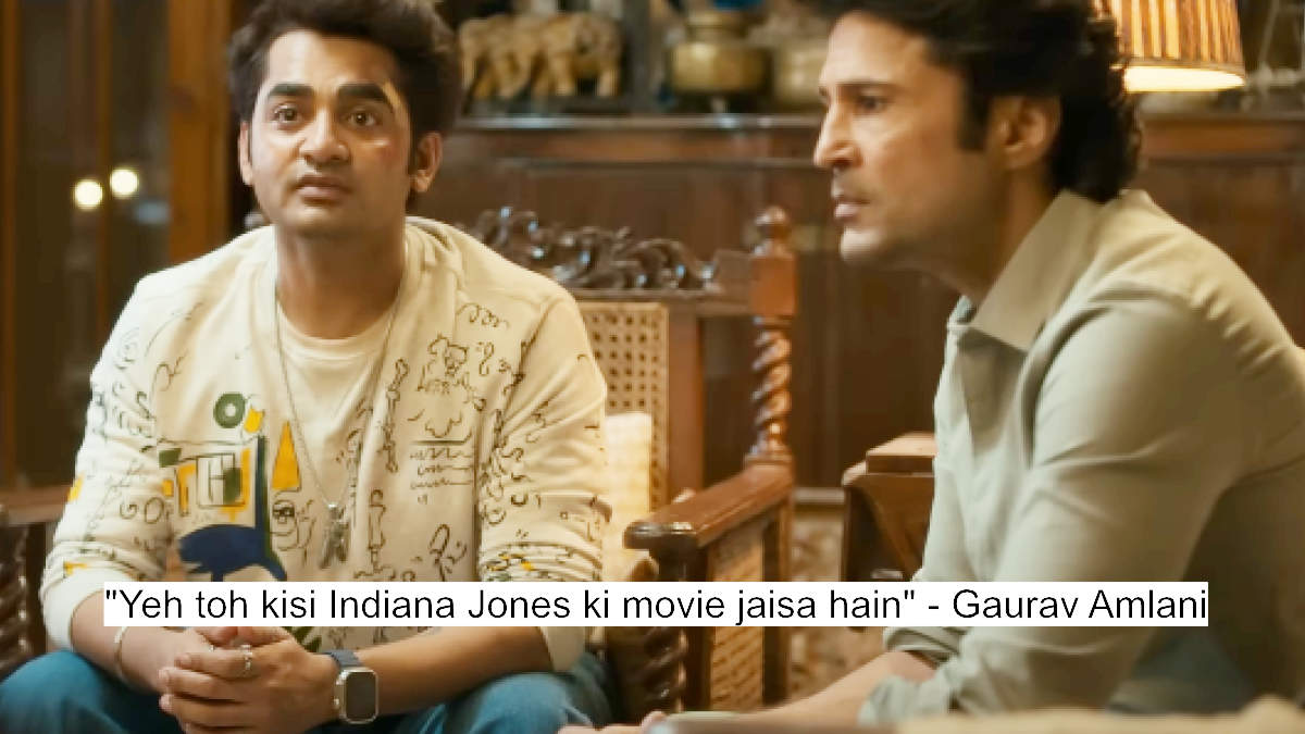 yeh toh kisi indiana jones ki movie jaisa hain - gaurav amlani