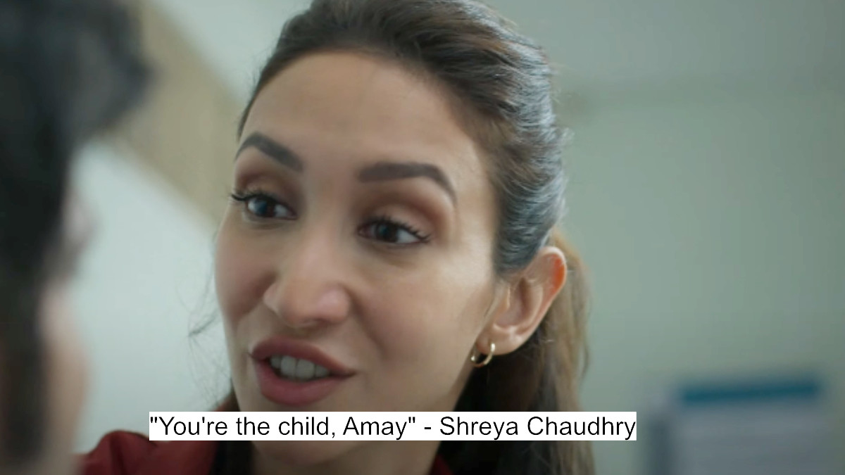 you're the child, amay- shreya chaudhry