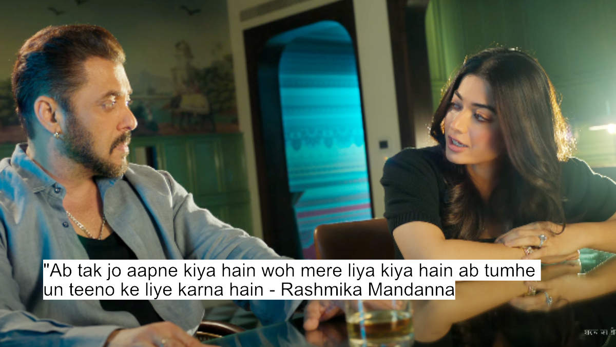 ab tak jo aapne kiya hain woh mere liya kiya hain ab tumhe un teeno ke liye karna hain - rashmika mandanna