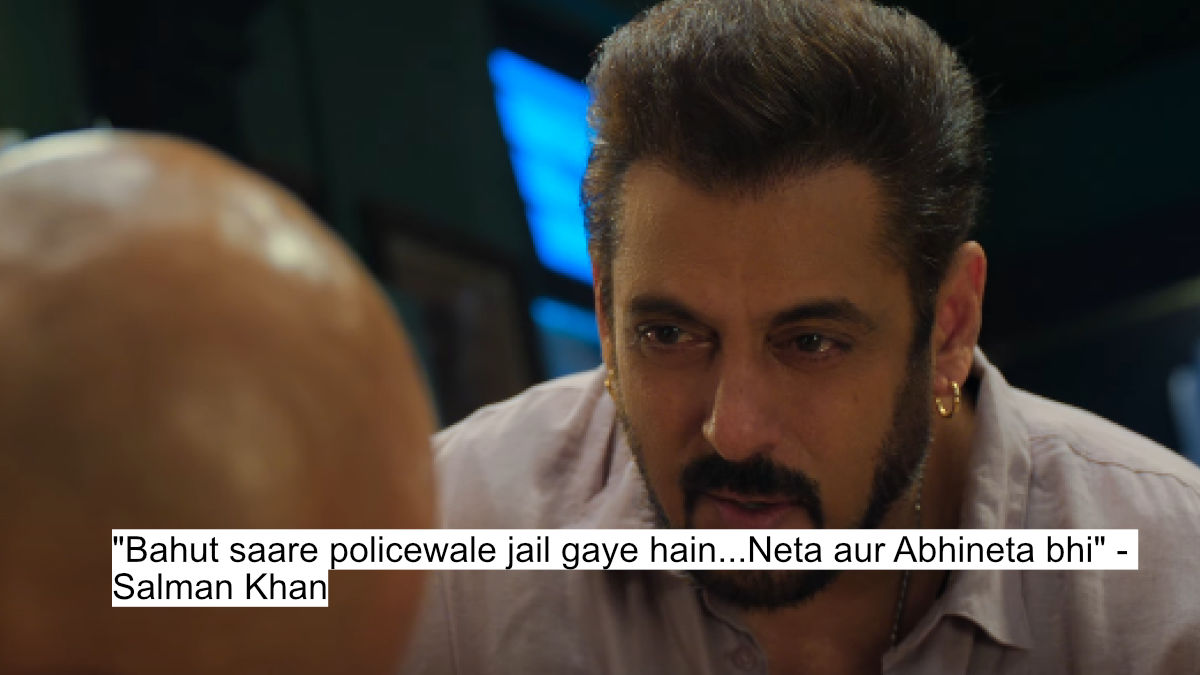 bahut saare policewale jail gaye hain...neta aur abhineta bhi - salman khan