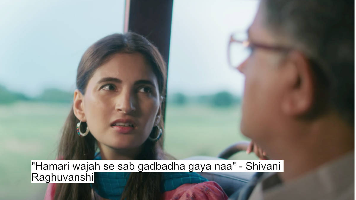 hamari wajah se sab gadbadha gaya naa - shivani raghuvanshi