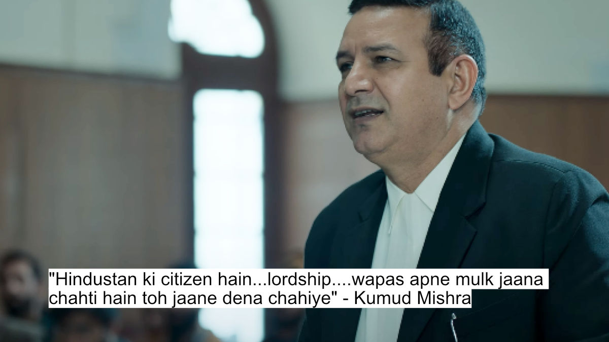 John Abraham'S The Diplomat Dialogues Promises Action, Suspense And Patriotism 3 hindustan ki citizen hain...lordship....wapas apne mulk jaana chahti hain toh jaane dena chahiye - kumud mishra