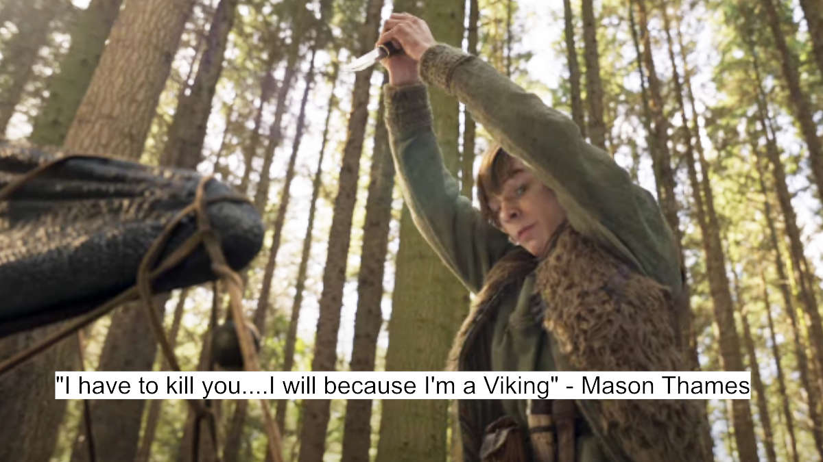 Toothless Takes Centre Stage! Live Action 'How To Train Your Dragon' Dialogues Will Give You Chills 3 i have to kill you....i will because i'm a viking - mason thames