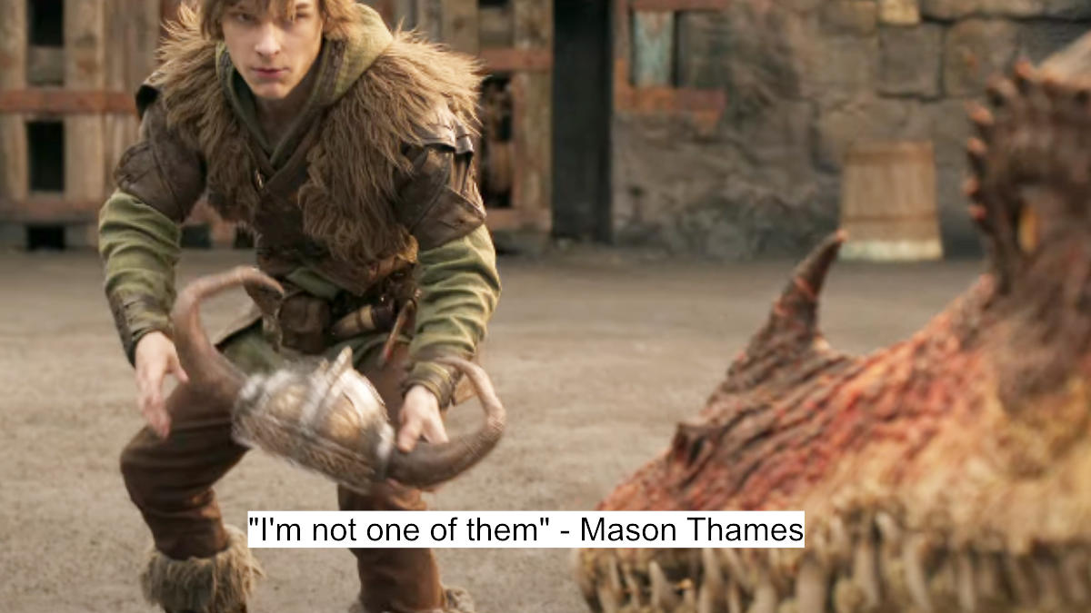 Toothless Takes Centre Stage! Live Action 'How To Train Your Dragon' Dialogues Will Give You Chills 9 i'm not one of them - mason thames