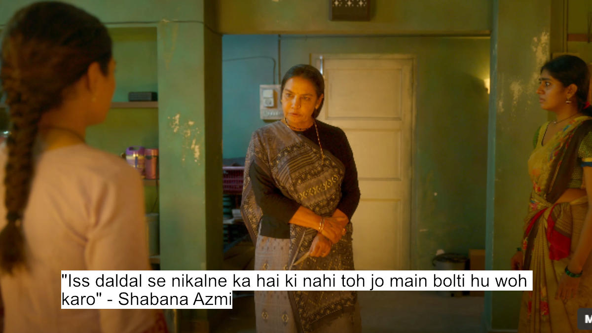 Shabana Azmi And Jyothika'S Dialogues Will Leave You Speechless In Dabba Cartel'S Web Of Lies, Crime And Betrayal 2 iss daldal se nikalne ka hai ki nahi toh jo main bolti hu woh karo - shabana azmi