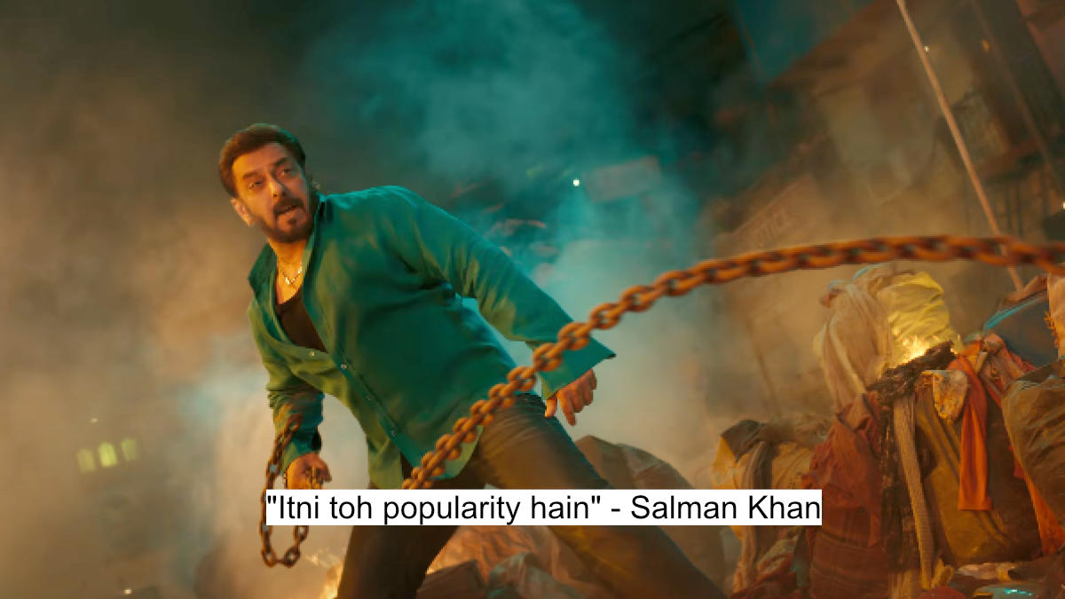 itni toh popularity hain - salman khan