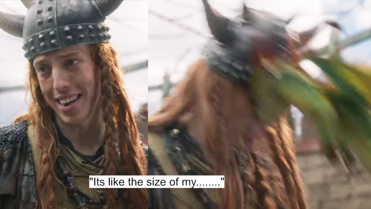 Toothless Takes Centre Stage! Live Action 'How To Train Your Dragon' Dialogues Will Give You Chills 14 its like the size of my........