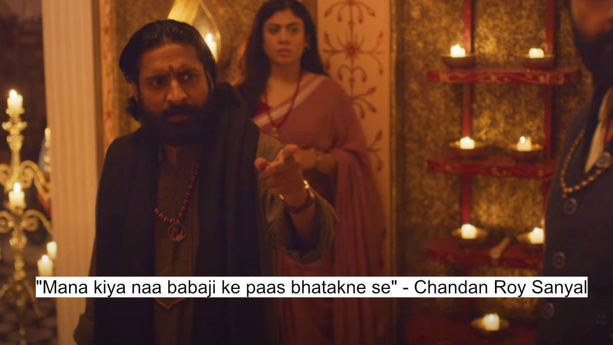 The Godman Has Spoken! Bobby Deol As Baba Nirala'S Most Iconic Dialogues From Aashram 3 4 mana kiya naa babaji ke paas bhatakne se - chandan roy sanyal