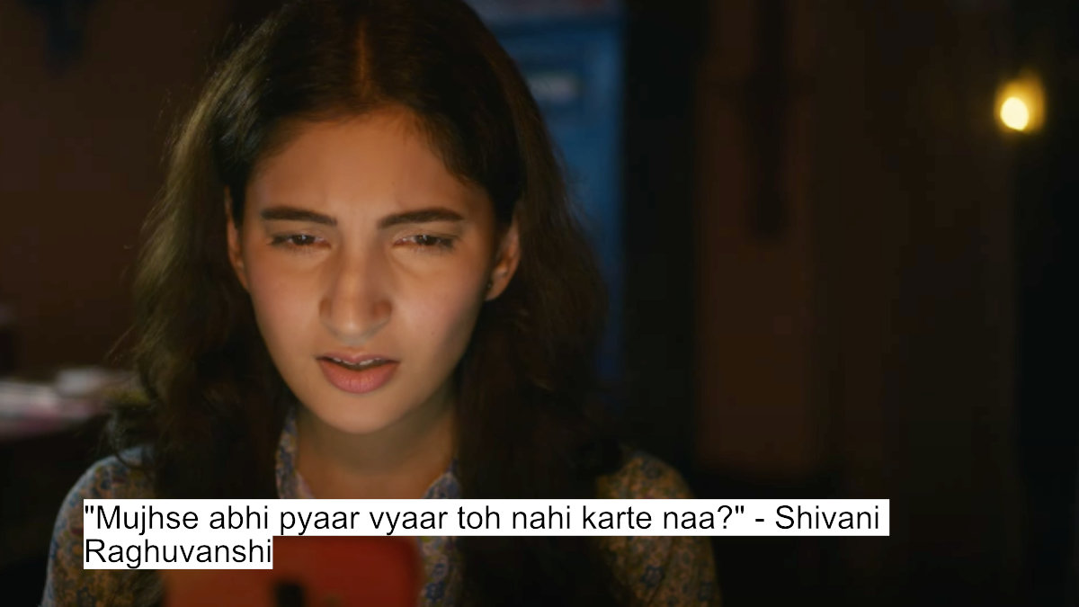 mujhse abhi pyaar vyaar toh nahi karte naa - shivani raghuvanshi