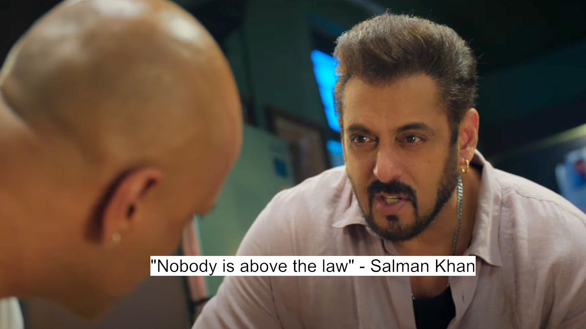 nobody is above the law - salman khan