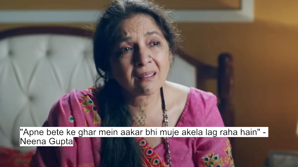 Neena Gupta Steals The Show! Aachari Baa Dialogues That Prove A Mother'S Strength 5 apne bete ke ghar mein aakar bhi muje akela lag raha hain - neena gupta