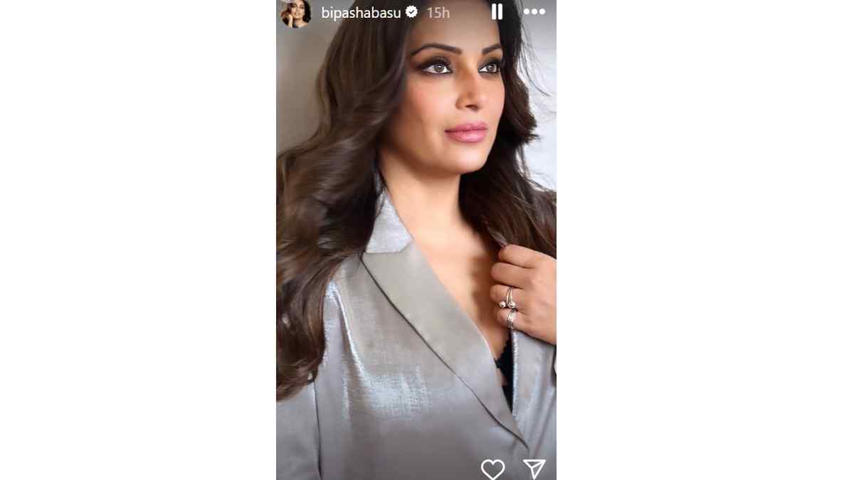 bipasha basus style game is stronger than ever silver blazer look steals the show