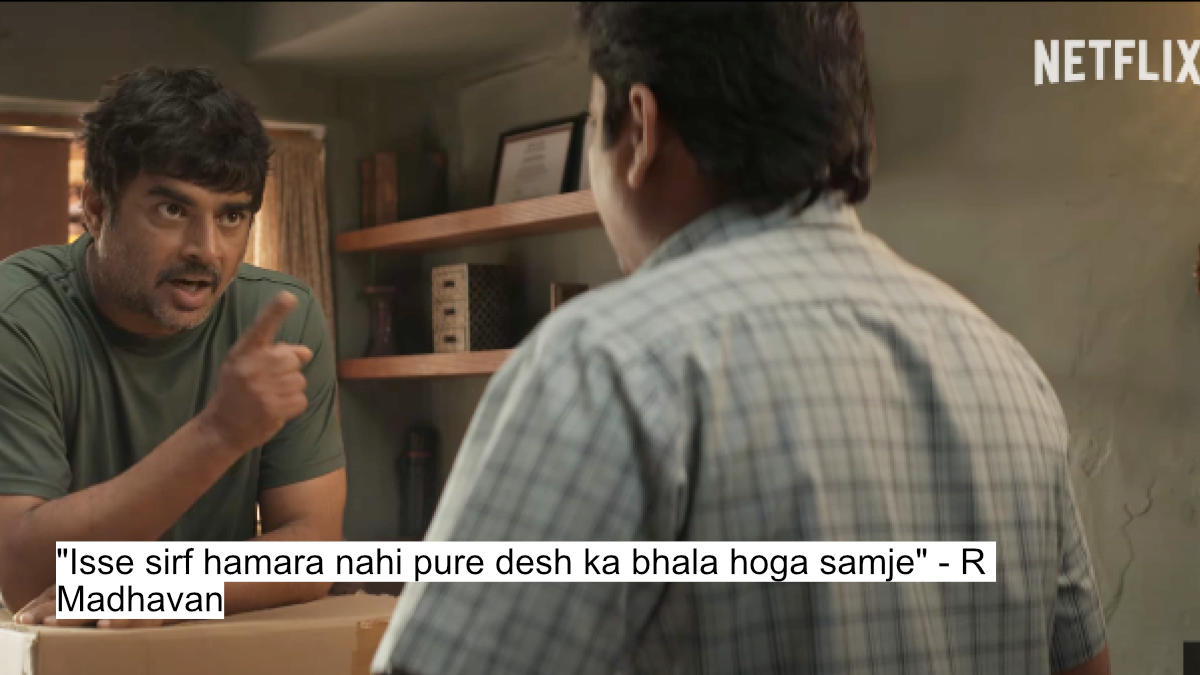 isse sirf hamara nahi pure desh ka bhala hoga samje - r madhavan