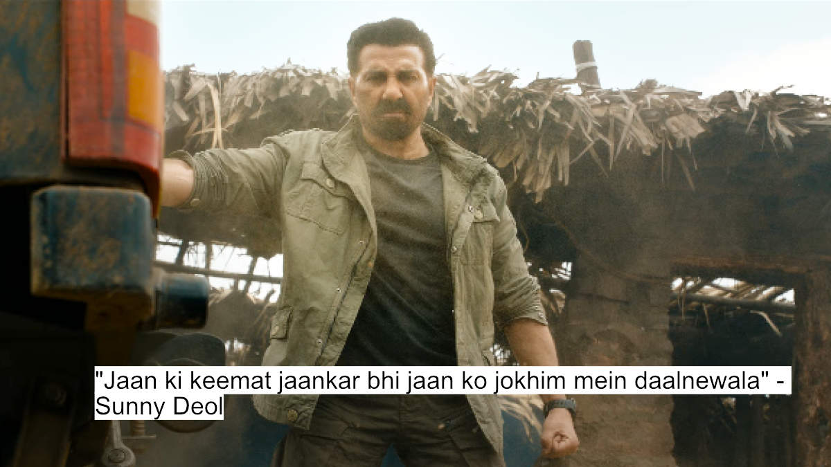 jaan ki keemat jaankar bhi jaan ko jokhim mein daalnewala - sunny deol