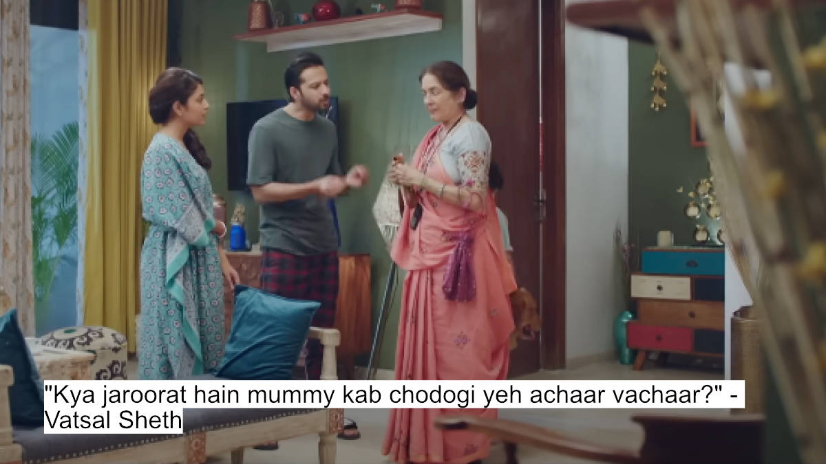 Neena Gupta Steals The Show! Aachari Baa Dialogues That Prove A Mother'S Strength 8 "kya jaroorat hain mummy kab chodogi yeh achaar vachaar?" - vatsal sheth
